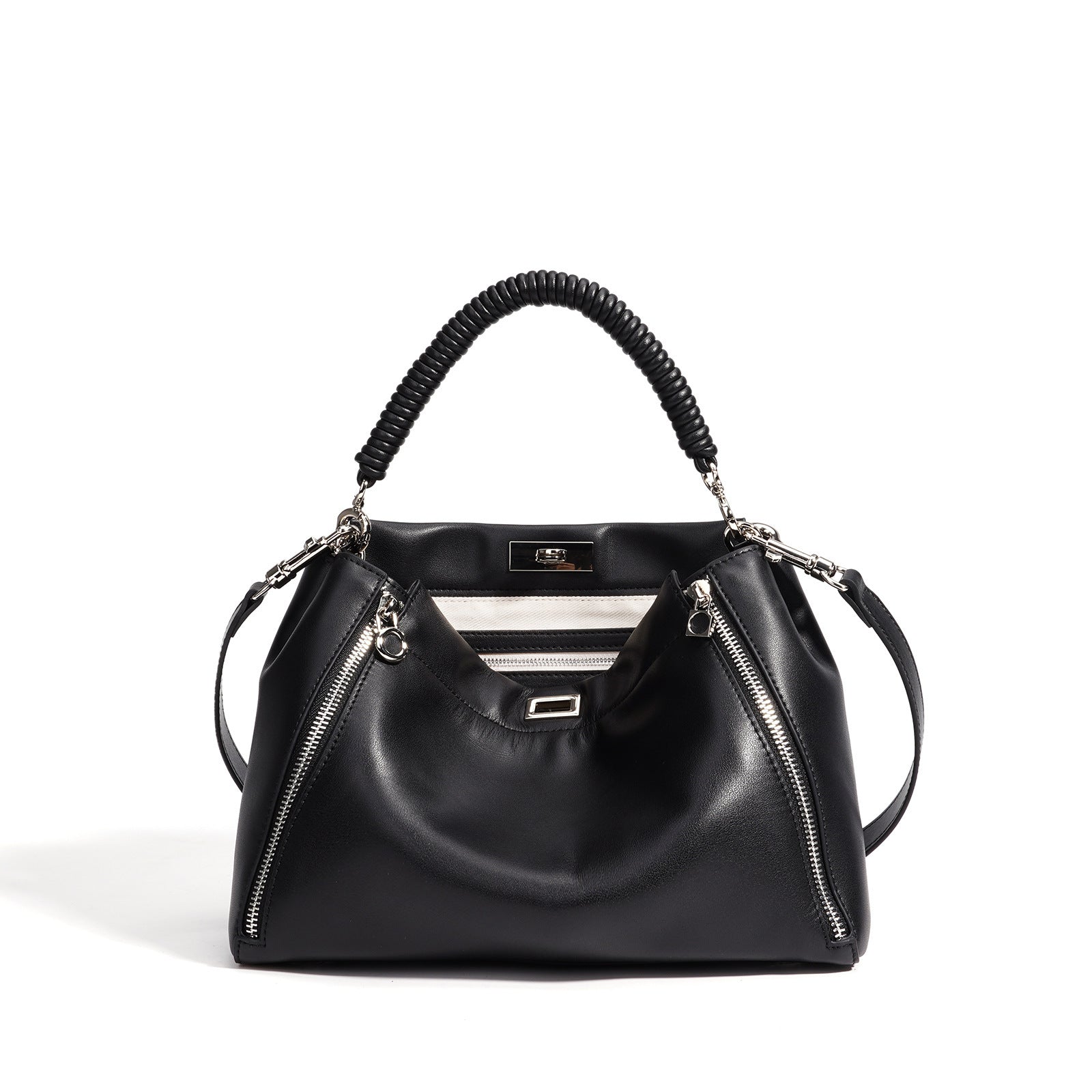 Borsa a tracolla da donna in vera pelle