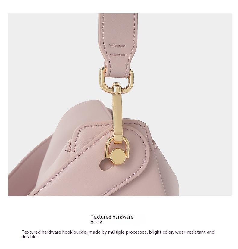 Borsa in Pelle Bovina — 3 Modi di Porto: Spalla, Mano & Tracolla