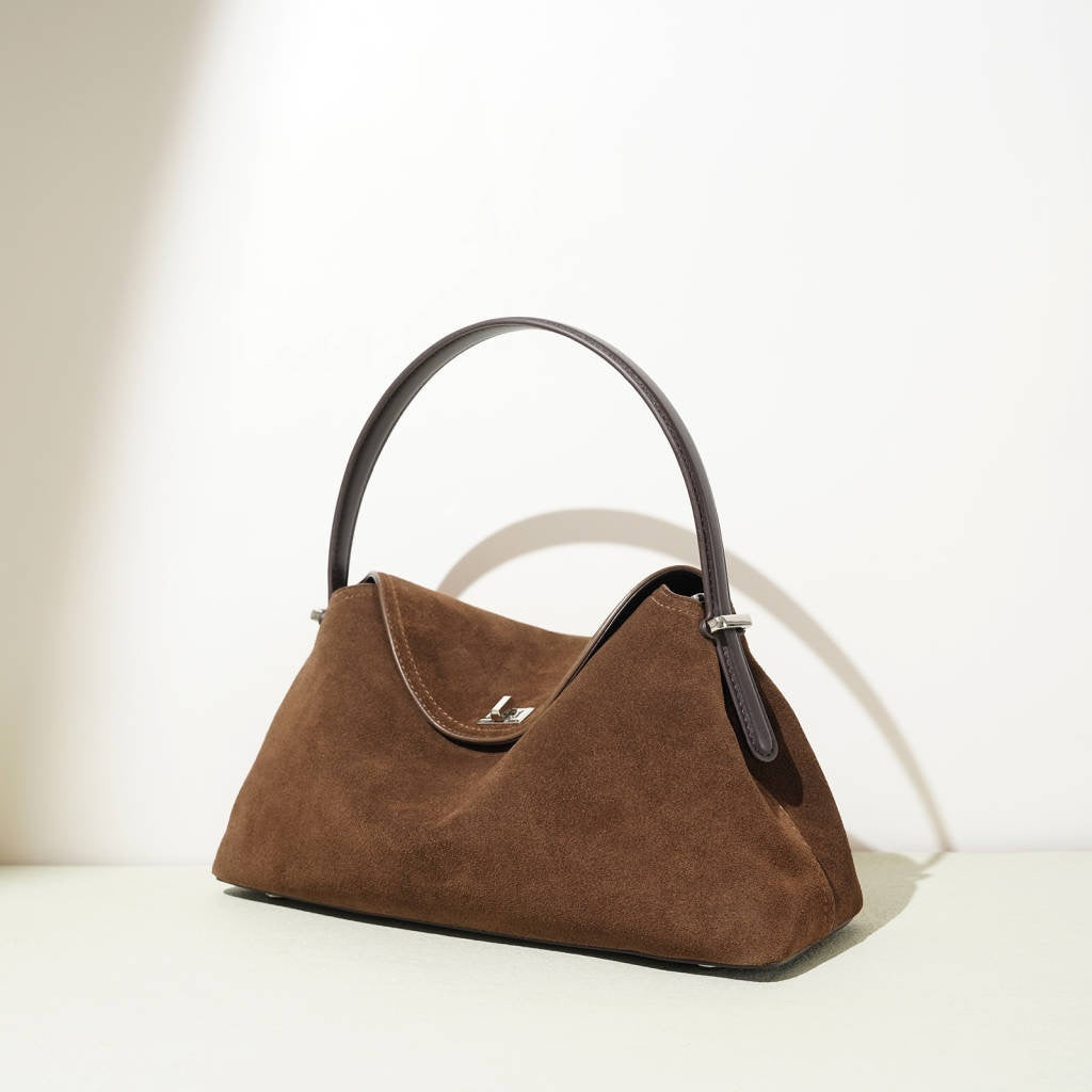 Nuovo arrivo primavera: borsa a tracolla elegante, minimalista e versatile,in vera pelle