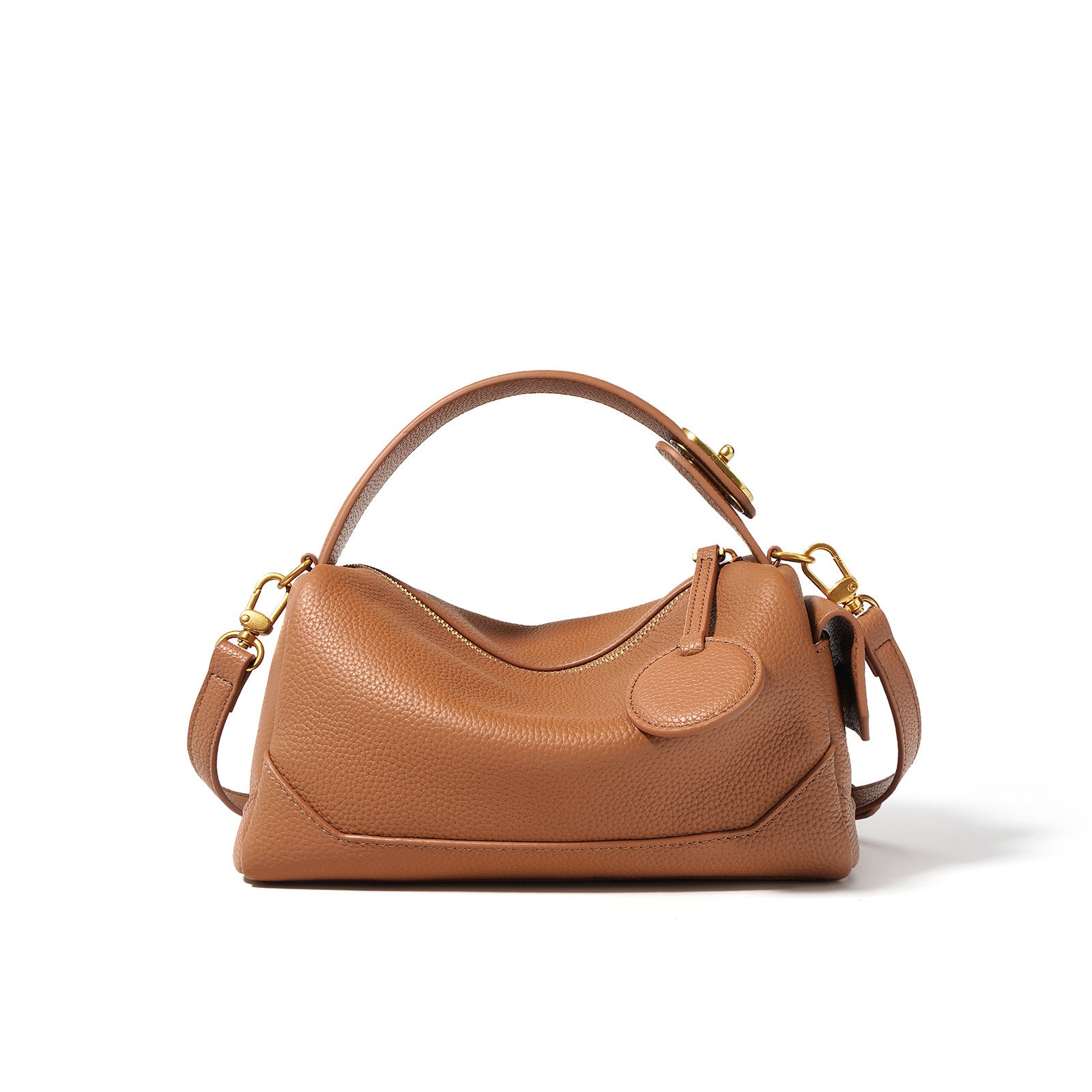 Borsa Pillow in Vera Pelle Bovina — Manico & Tracolla