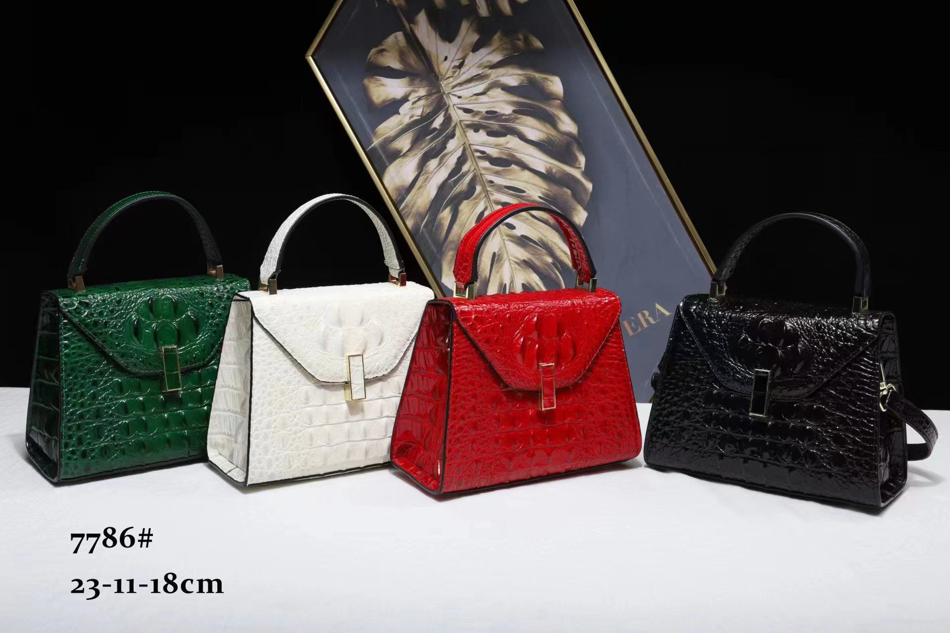 Borsa a tracolla da donna in pelle, borsa a mano casual