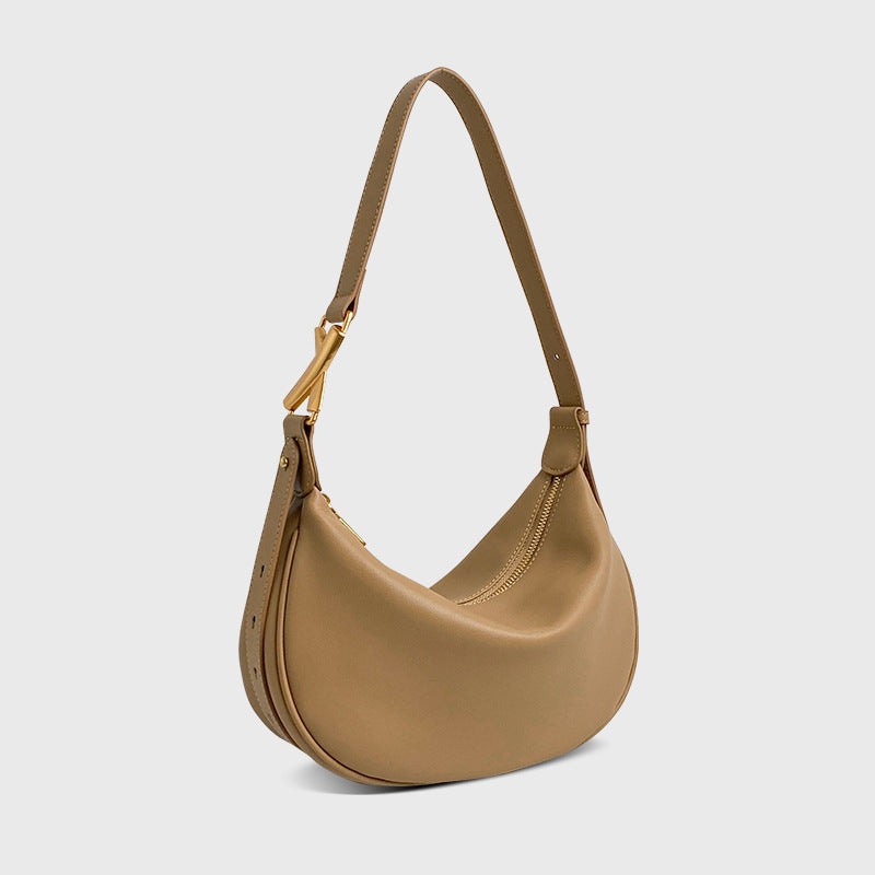 Borsa Dumpling in Vera Pelle Bovina — Tracolla Urban Chic