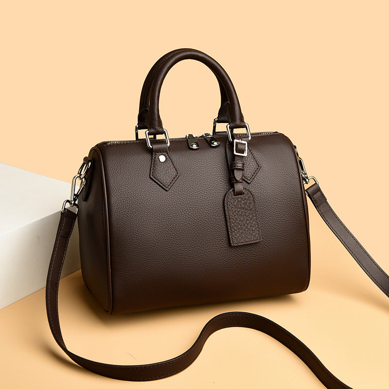 Nuova ed elegante borsa a tracolla da donna in vera pelle