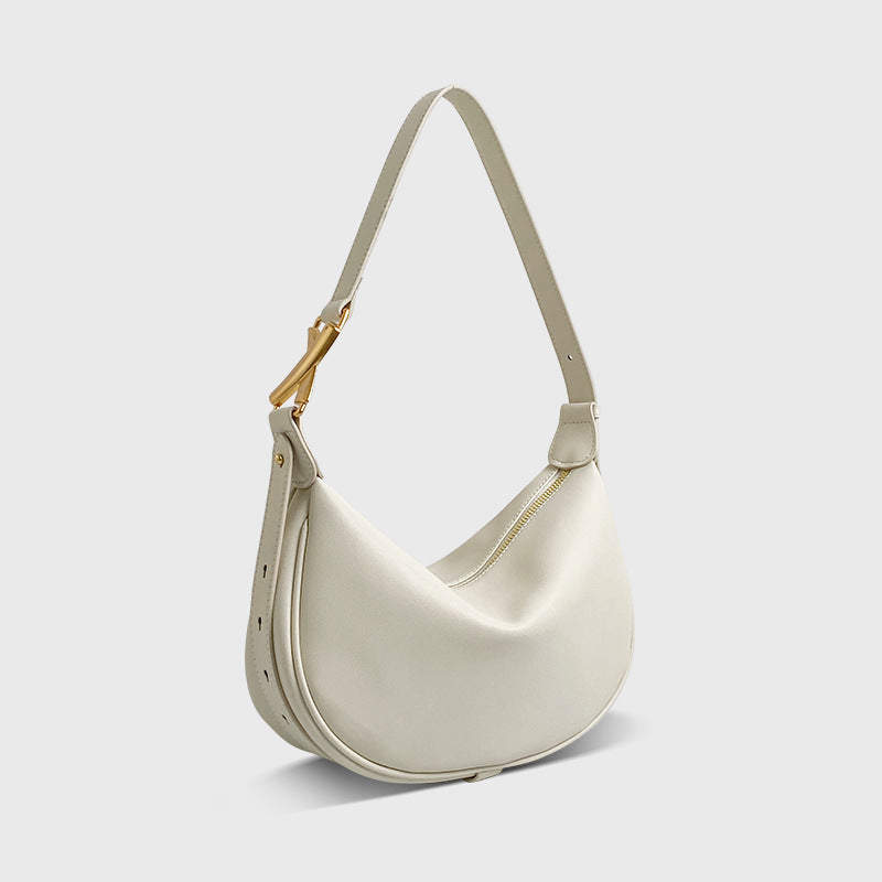 Borsa Dumpling in Vera Pelle Bovina — Tracolla Urban Chic