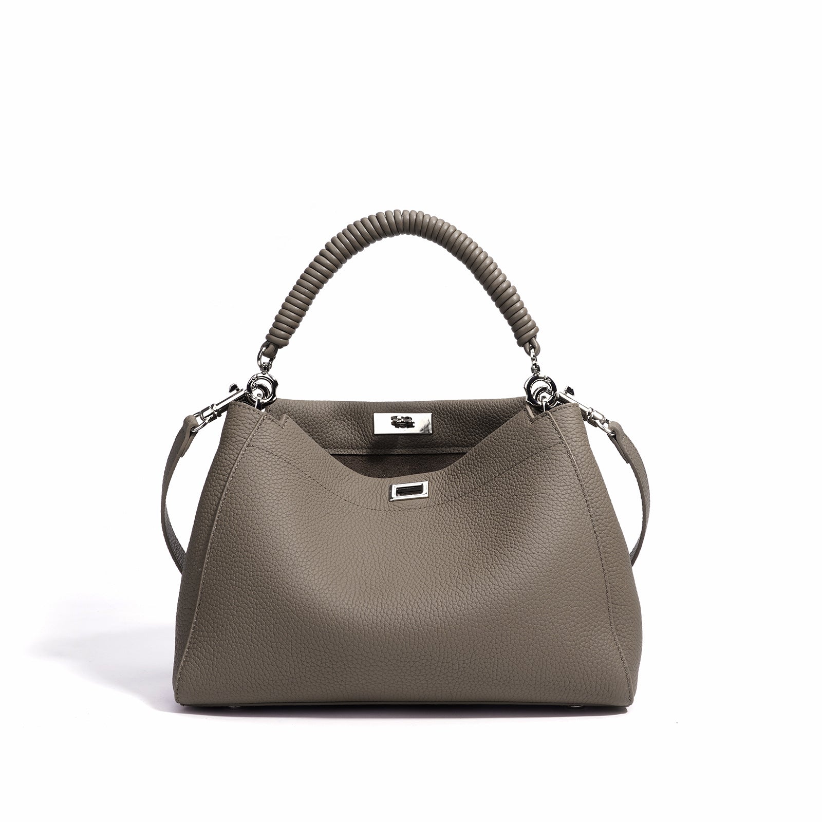 Borsa a tracolla capiente in stile motociclistico