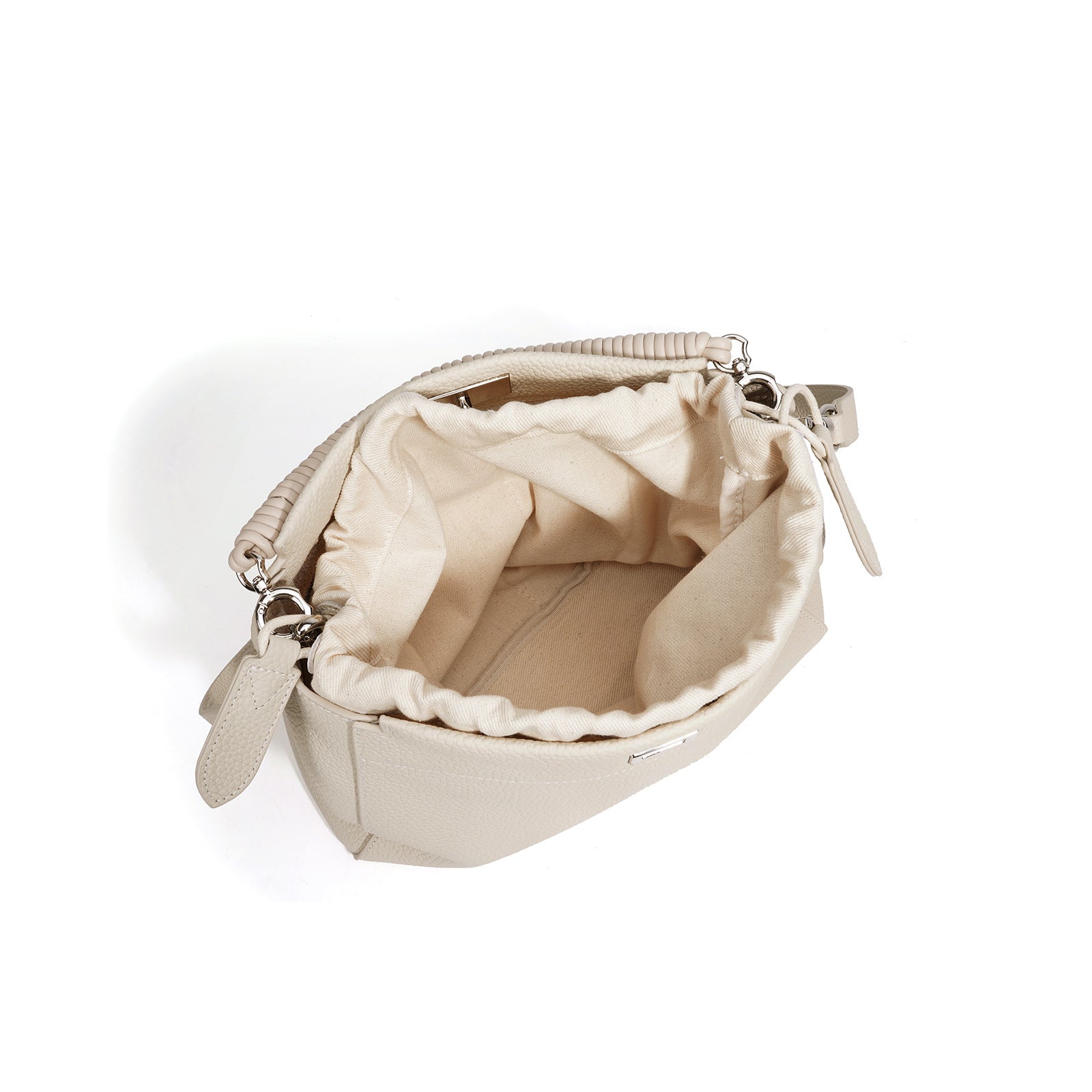 Borsa a tracolla capiente in stile motociclistico