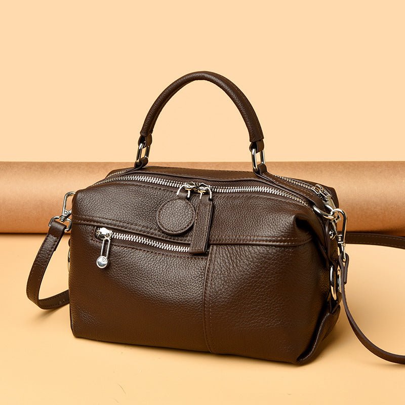 Borsa a tracolla da donna realizzata in pregiata pelle pelle bovina di primo strato - AYA BORSE 