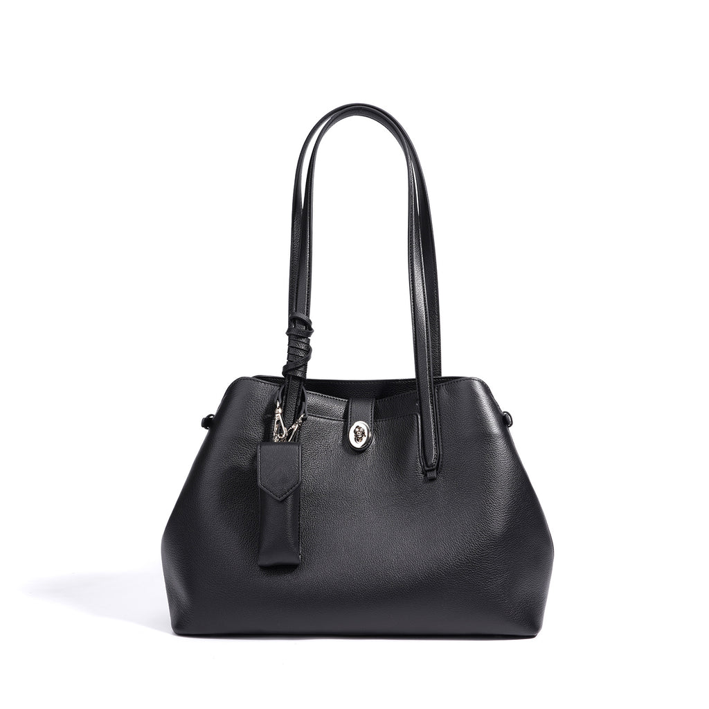 Borsa Bucket Ascellare in Vera Pelle Top Grain — Lusso Minimalista | AYA BORSE - AYA BORSE 
