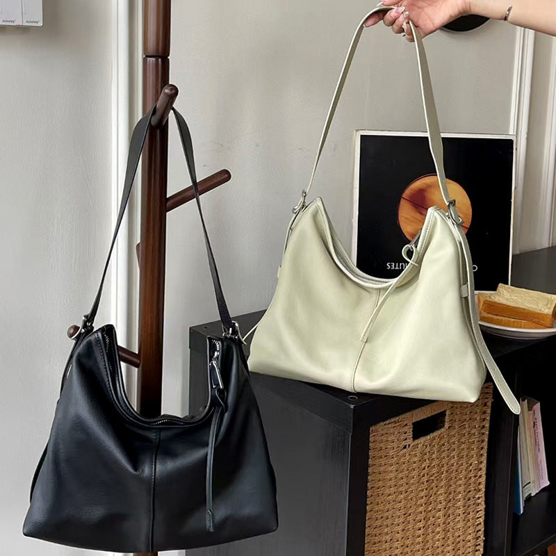 Borsa Hobo Morbida in Vera Pelle — Crossover Trend Senza Tempo | AYA BORSE - AYA BORSE 