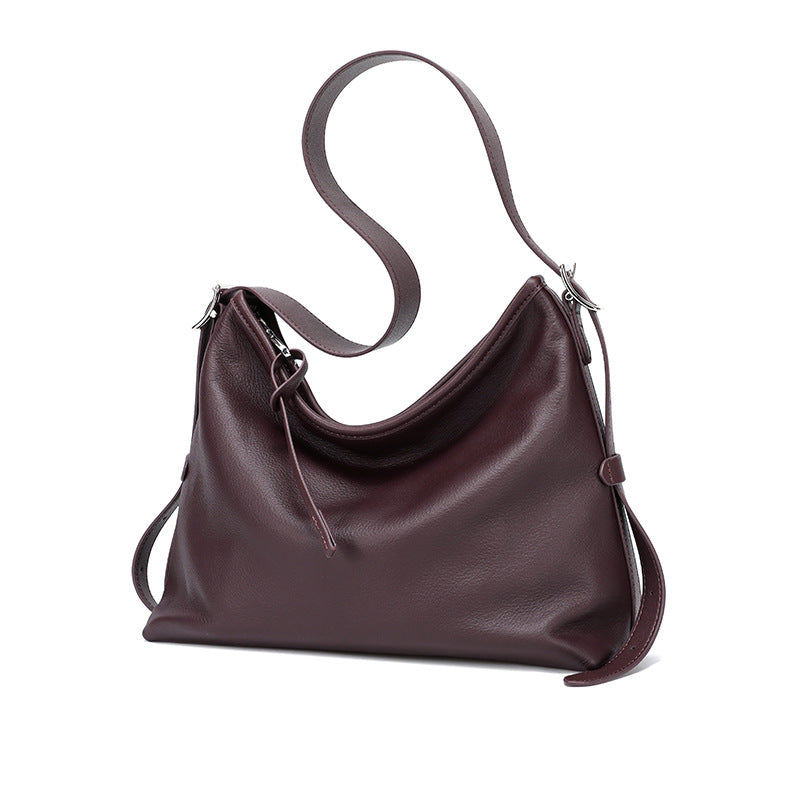 Borsa Hobo Morbida in Vera Pelle — Crossover Trend Senza Tempo | AYA BORSE - AYA BORSE 