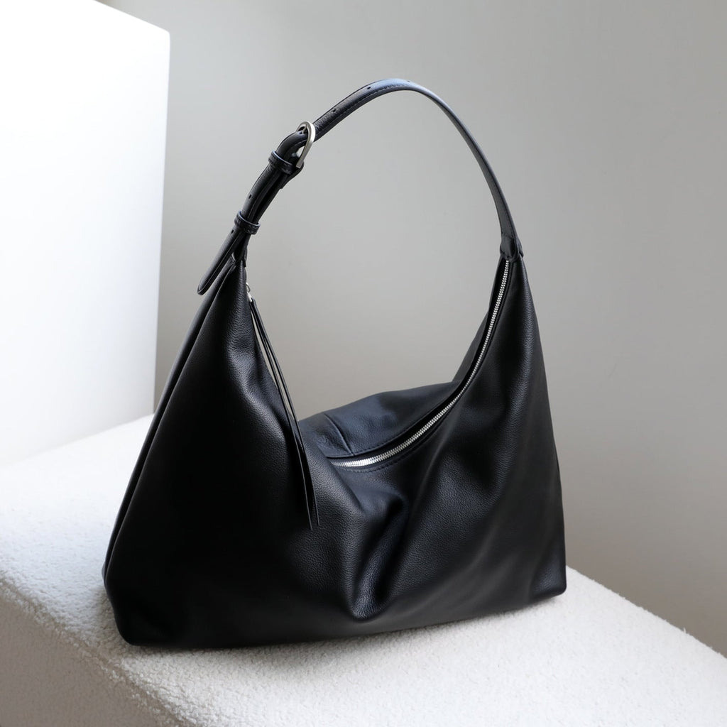 Borsa a tracolla versatile in pelle, - AYA BORSE