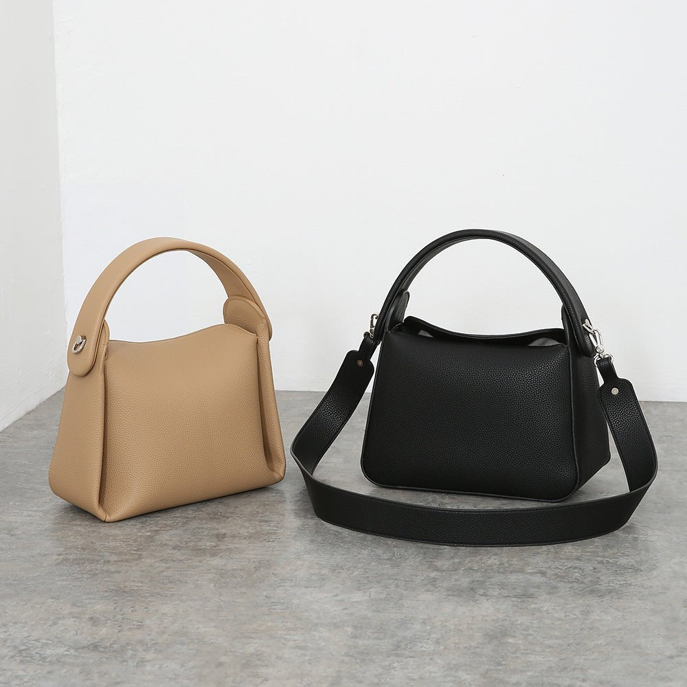 Borsa a tracolla minimalista e versatile in vera pelle - AYA BORSE