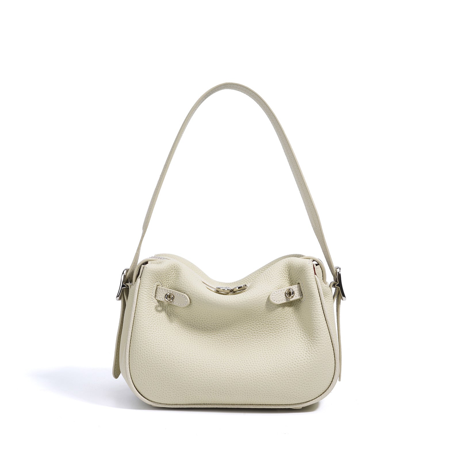 Borsa Hobo in Vera Pelle Pebbled  — Silhouette Morbida - AYA BORSE 