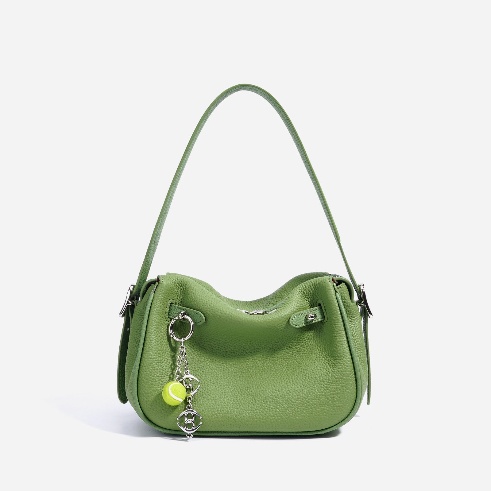 Borsa Hobo in Vera Pelle Pebbled  — Silhouette Morbida - AYA BORSE 