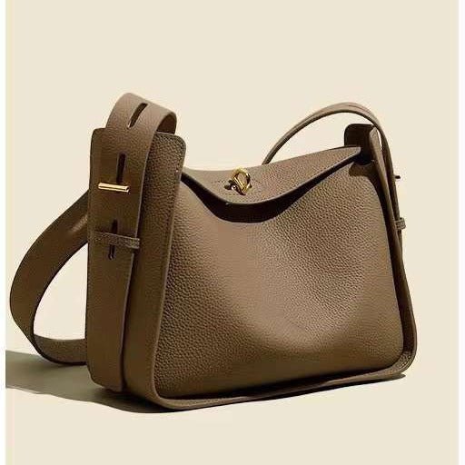 Borsa a tracolla in pelle. - AYA BORSE