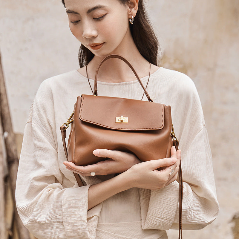 Borsa Kelly Mini in Vera Pelle Bovina — Lusso Minimalista | AYA BORSE - AYA BORSE 
