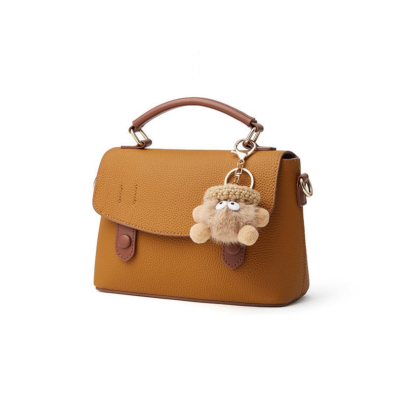 Borsa Cambridge da donna in pelle di vacchetta - AYA BORSE