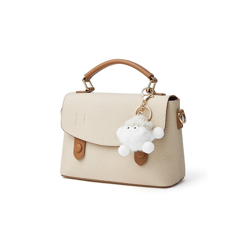 Borsa Cambridge da donna in pelle di vacchetta - AYA BORSE