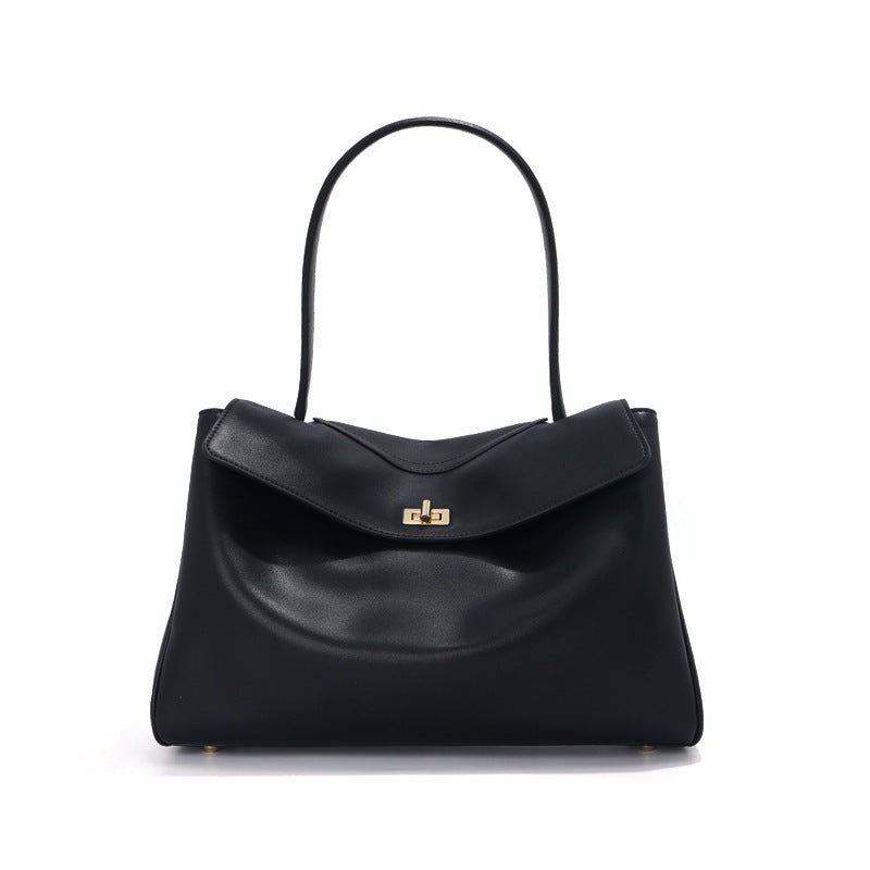 Borsa tote sofisticata e capiente,in vera pelle - AYA BORSE