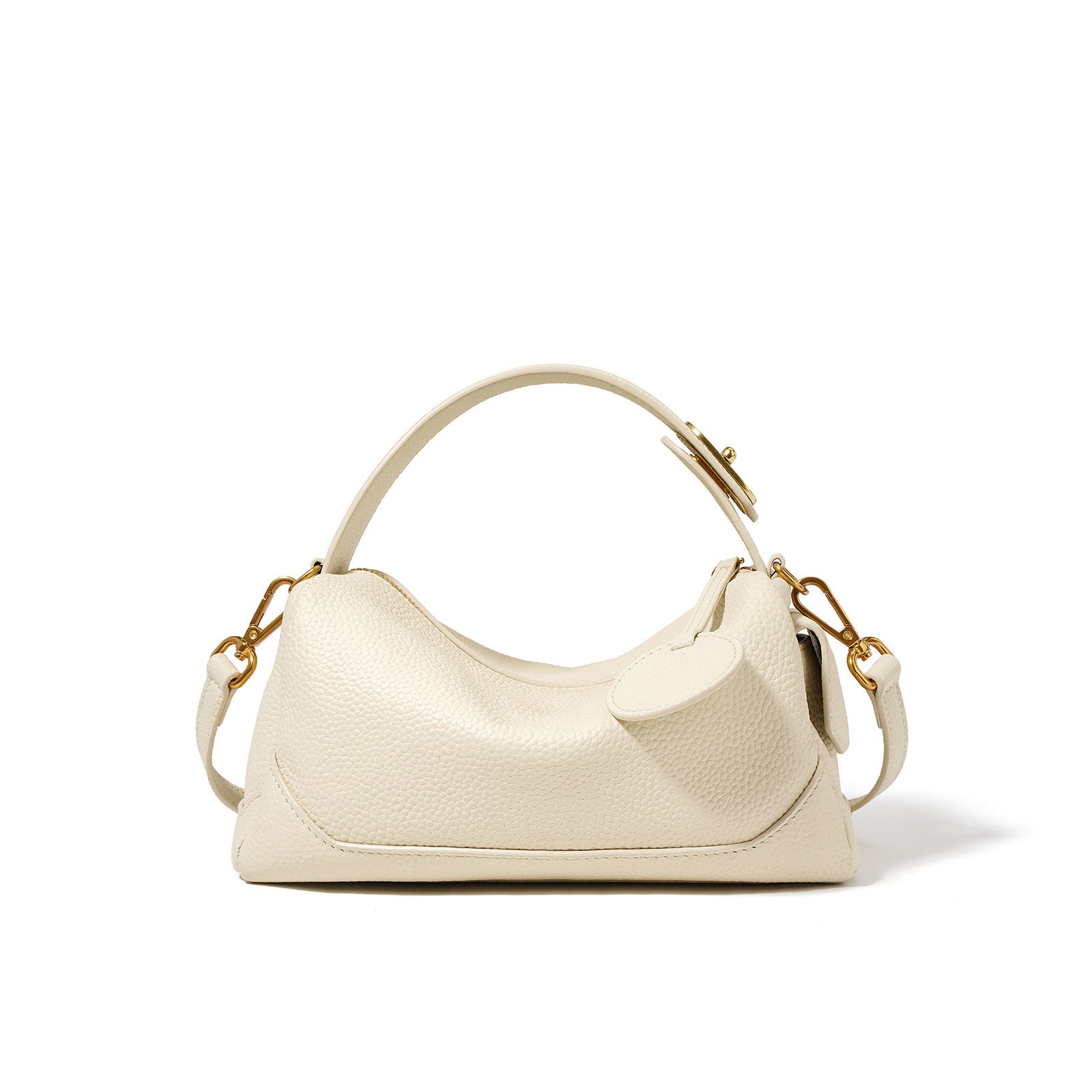 Borsa Pillow in Vera Pelle Bovina — Manico & Tracolla