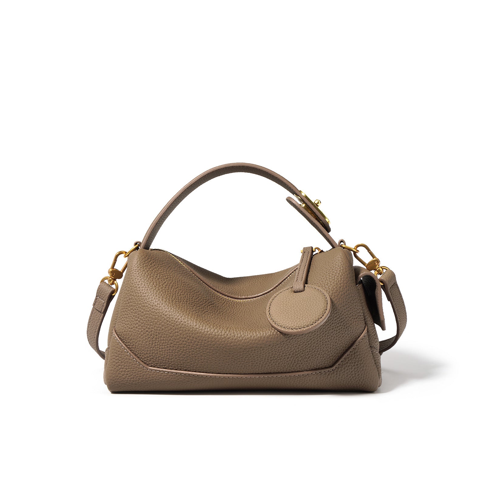 Borsa Pillow in Vera Pelle Bovina — Manico & Tracolla