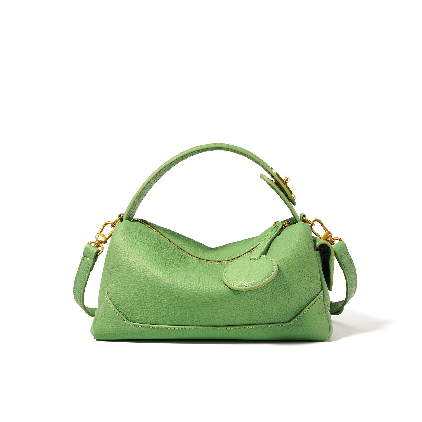 Borsa Pillow in Vera Pelle Bovina — Manico & Tracolla